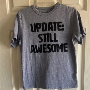 The Children's Place Gray and Black Short Sleeve Tees